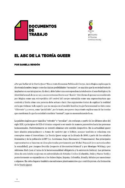 El ABC de la Teoría Queer